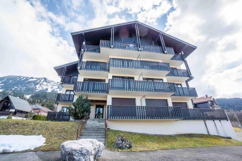 Duplex En Station Vue Sur Lac Leman Thollon-les-Memises Exterior photo