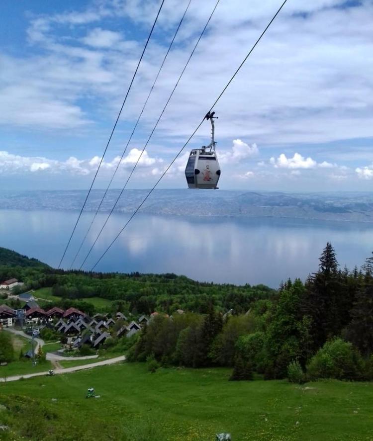 Duplex En Station Vue Sur Lac Leman Thollon-les-Memises Exterior photo